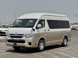 👉 Toyota Hiace Highroof | White Cream | 2025 | Petrol
